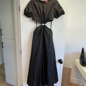 Staud Calypso Cut-Out Maxi Dress